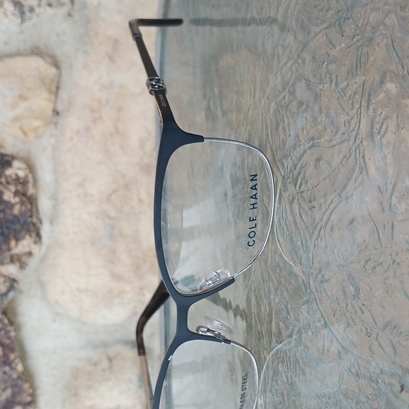 NWOT RX-ABLE Cole Haan eyeglass frames CH5009 black - Picture 4 of 10